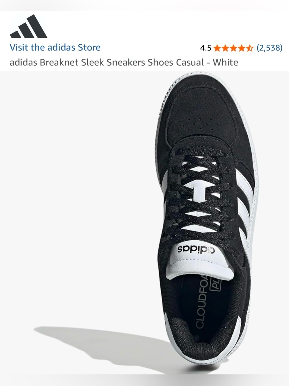 Womens adidas breaknet sleek sneakers size 9 - Picture 14 of 16
